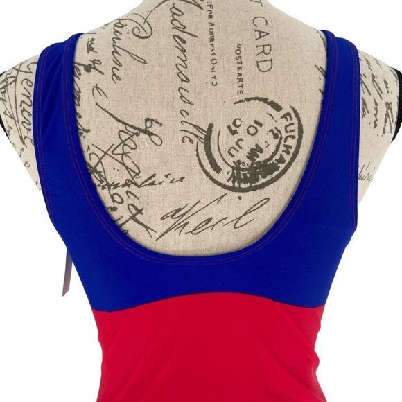 Molybell Red White and Blue One-Piece Swimsuit Large - Picture 5 of 9